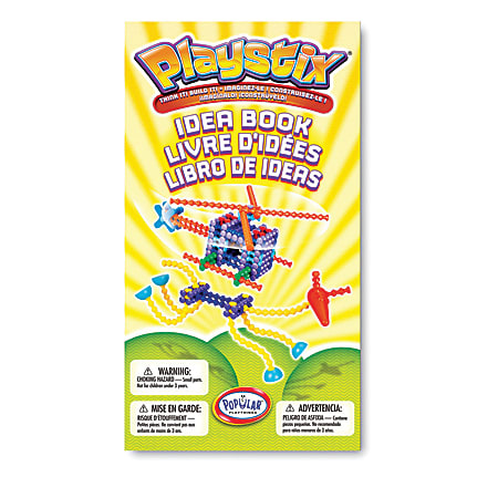 Popular Playthings Playstix 400 Piece Super Set Assorted Colors ODP Business Solutions