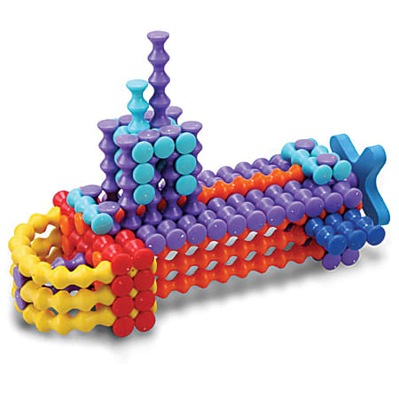 Popular Playthings Playstix 400 Piece Super Set Assorted Colors ODP Business Solutions