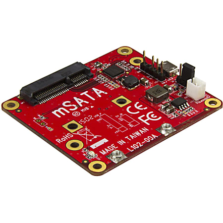 StarTech.com USB to mSATA Converter for Raspberry Pi and Development Boards - USB to mini SATA Adapter for Raspberry Pi