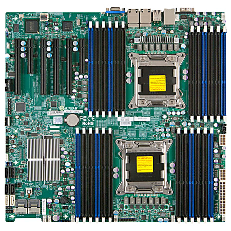 Supermicro X9DRi-LN4F+ Server Motherboard - Intel Chipset - Socket R LGA-2011 - Retail Pack