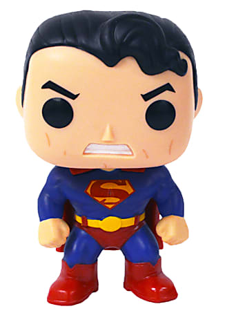 Funko Pop! The Dark Knight Returns Superman Figure, 6 5/16"H x 4 3/4"W x 3 5/8"D, Multicolor