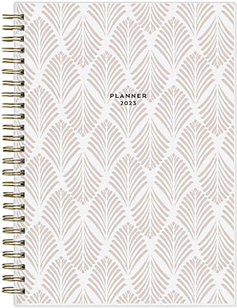 Blue Sky WeeklyMonthly Planning Calendar 5 78 x 8 Palmita Frosted