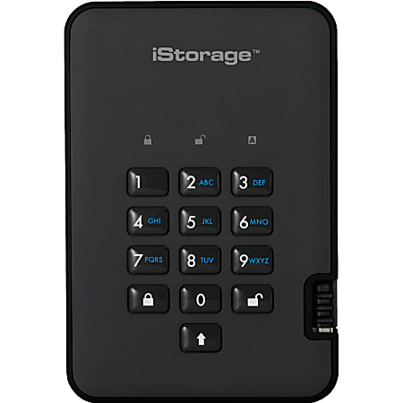 iStorage diskAshur2 SSD 16TB Secure Portable Password Protected