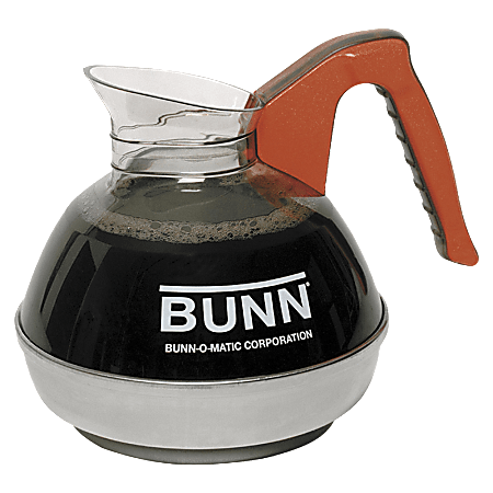 BUNN Easy Pour Bunn-O-Matic 12-Cup Unbreakable Decanter, Sold as 1 Each