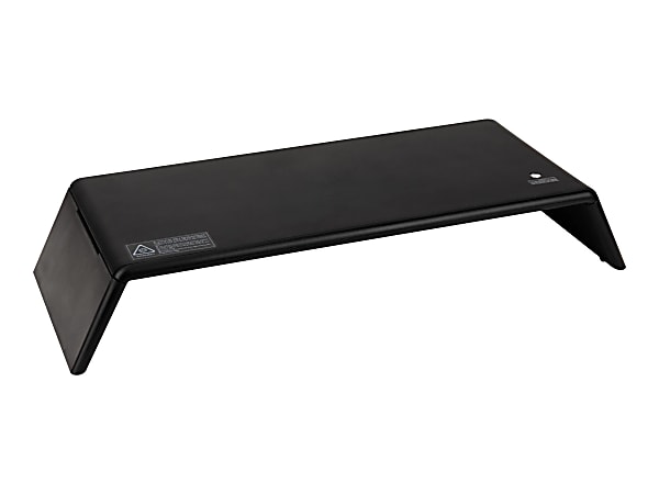 Mind Reader Adjustable Monitor Riser Stand, Black