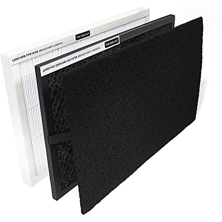 Lasko 3-Stage Filteration System - HEPA - For Air Purifier - Remove Pollen, Remove Dust Mite, Remove Pet Dander, Remove Odor, Remove Smoke - YY25620