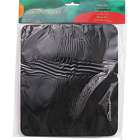 Compucessory Smooth Cloth Nonskid Mouse Pads - 9.50 Compucessory Smooth Cloth Nonskid Mouse Pads - 9.50