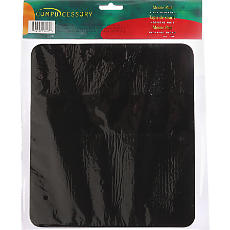 Compucessory Smooth Cloth Nonskid Mouse Pads - 9.50 Compucessory Smooth Cloth Nonskid Mouse Pads - 9.50