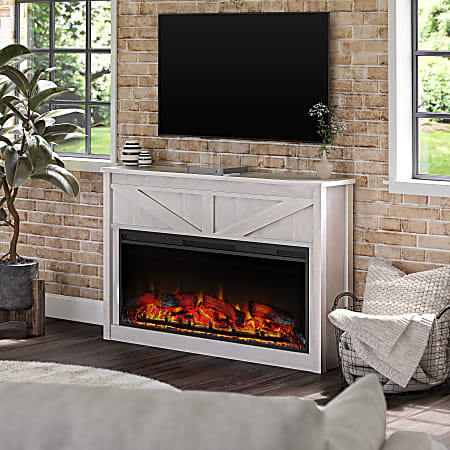 Ameriwood farmington 2024 fireplace tv stand