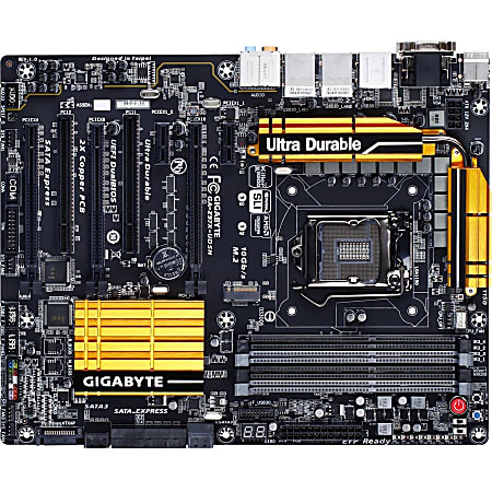 Gigabyte Ultra Durable GA-Z97X-UD5H Desktop Motherboard - Intel Chipset - Socket H3 LGA-1150