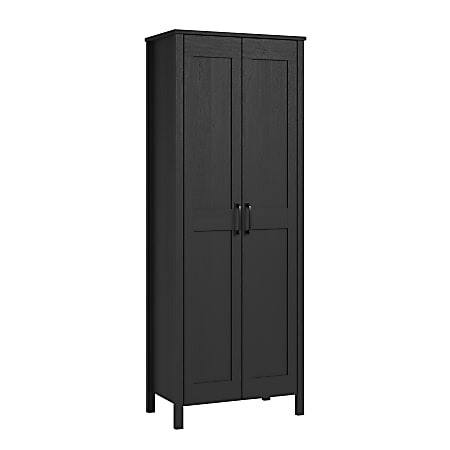 Sauder® Select 28”W 2-Door Storage Cabinet, Raven Oak