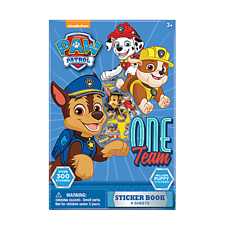 Nickelodeon Paw Patrol Sticker Book