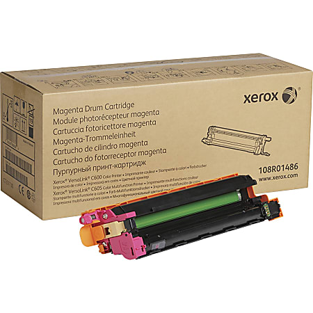 Genuine Xerox Magenta Drum Cartridge For VersaLink C600/C605 - Laser Print Technology - 40000 Pages - Magenta - 1 Each