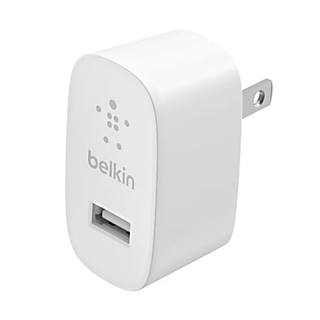 Belkin® 12W USB-A Wall Charger, White