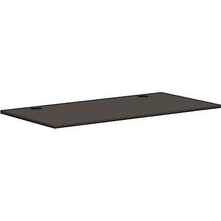 HON® Mod Worksurface, 30" x 60", Slate Teak