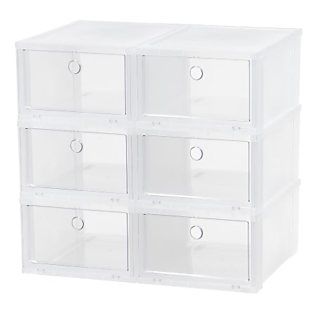 Clear shoe hot sale box ikea