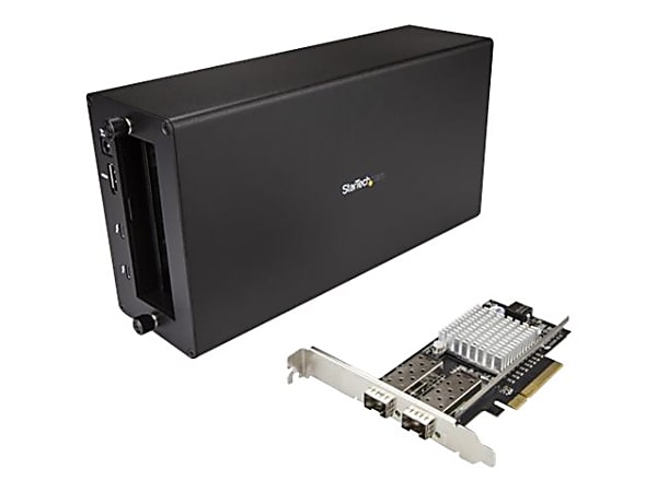 StarTech.com Thunderbolt 3 to 10GbE Fiber Network Chassis