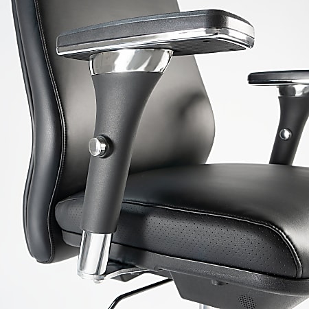 Bush Business Furniture Metropolis Ergonomic Bonded Leather High