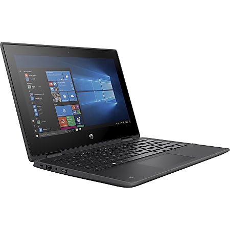 HP ProBook x360 11 G5 EE 11.6" Touchscreen 2 in 1 Notebook - 1366 x 768 - Celeron N4020 - 4 GB RAM - 64 GB Flash Memory - Chalkboard Gray - Windows 10 Pro 64-bit - Intel UHD Graphics 600