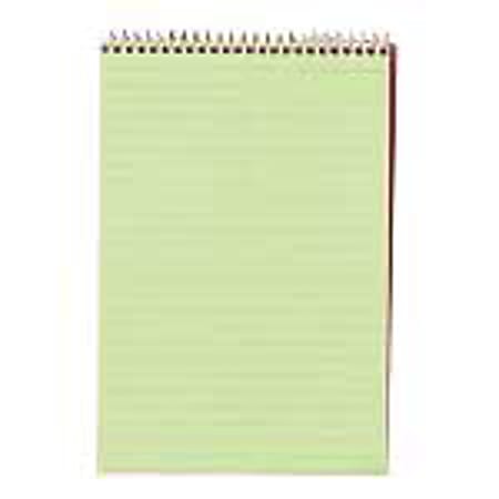 TOPS™ Steno Book, 6" x 9", Pitman Ruled, 80 Sheets, Green