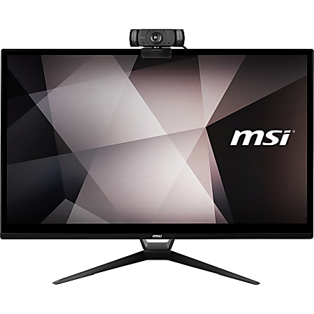 MSI PRO 22XT 10M-617US All-in-One Computer - Intel Core i3 10th Gen i3-10100 3.60 GHz - 8 GB RAM - 256 GB M.2 PCI Express NVMe SSD - 21.5" Full HD 1920 x 1080 Touchscreen Display - Desktop - Black - Windows 11 Pro - Intel UHD Graphics 630