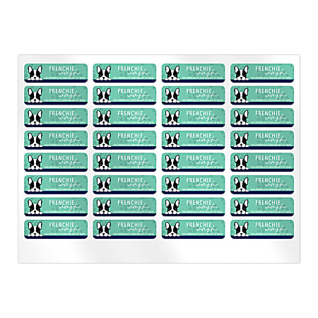 Custom Full Color Labels White 128PK - Office Depot