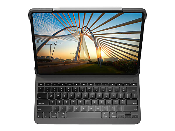 Logitech Slim Folio Pro Keyboard Case 12.9 - Office Depot