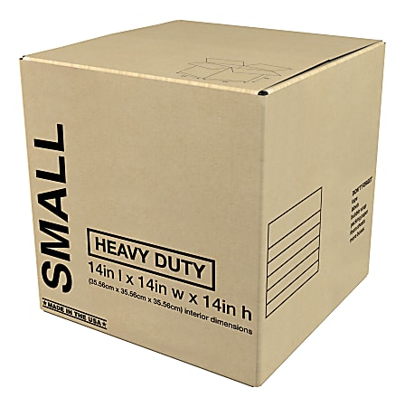 Office Depot Brand Heavy Duty Corrugated Moving Box 14 H x 14 W x