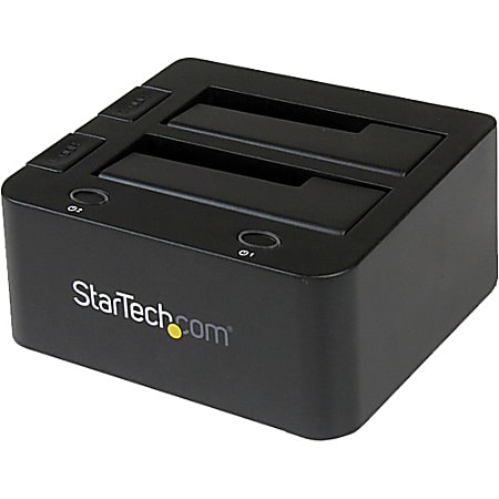 StarTech.com eSATA USB to SATA Hard Drive Docking Station for Dual 2.5 or 3.5in HDD