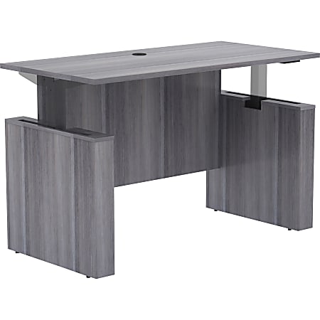 Lorell® Essentials Electric 60&quot;W Sit-to-Stand Desk Shell,