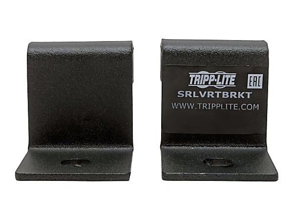 Tripp Lite Cable Runway Vertical Wall Brackets, Straight - Cable runway bracket - wall mountable - black