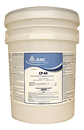 Rochester Midland CP-64 Disinfectant, 5 Gallon, Citrus
