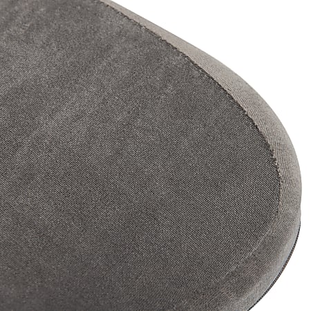 Mind Reader Harmony Collection Ergonomic Lower Back Cushion Memory Foam  Support Fabric Mesh Surface 4 14 H x 13 W x 12 12 D Black - Office Depot