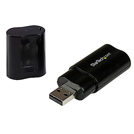 StarTech.com StarTech.com Audio USB Adapter - Add headphone and MIC audio connectors through USB - usb sound card - usb external sound card - laptop sound card -usb stereo adapter