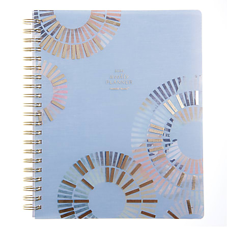 2025 Russell &amp; Hazel Weekly/Monthly Planner, 9-1/8&rdquo; x 11-1/4&rdquo;, Dew Frosted, January To December