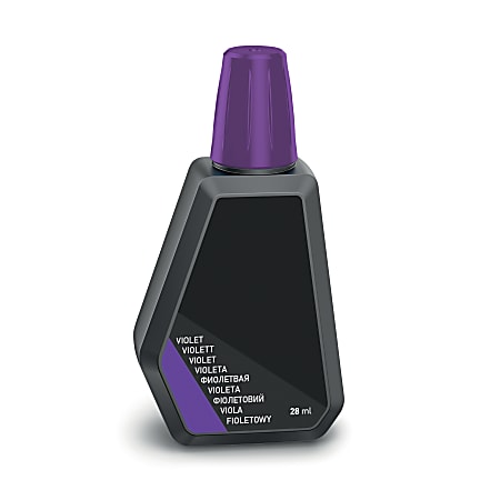2000 PLUS® Self-Inking Stamp Re-Ink Fluid, 1 Oz., Violet