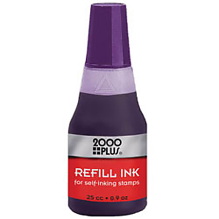 2000 PLUS® Self-Inking Stamp Re-Ink Fluid, 1 Oz.,
