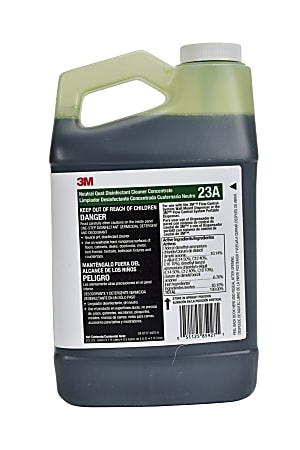 3M™ Flow Control 23A Neutral Quat Disinfectant, 67.6 Oz