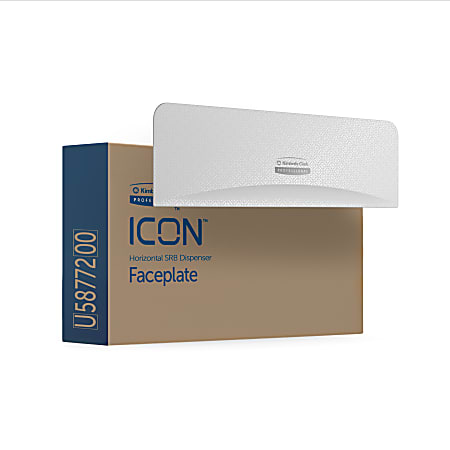 Kimberly-Clark Professional ICON Faceplate, White Mosaic