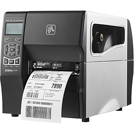 Zebra ZT230 Monochrome Black And White Thermal Transfer Printer
