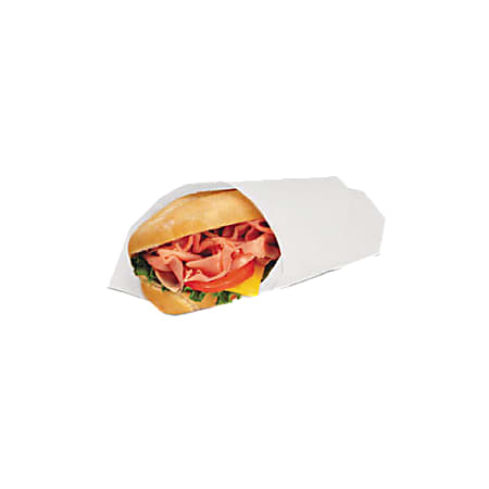 Choice 12 x 12 Blue Check Deli Sandwich Wrap Paper - 1000/Pack