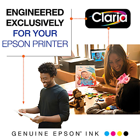 Epson 232XL Black232 Claria Cyan Magenta Yellow Extra High Yield