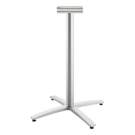 HON Between HBTTX42L Table Base - Textured Silver - 1 Each