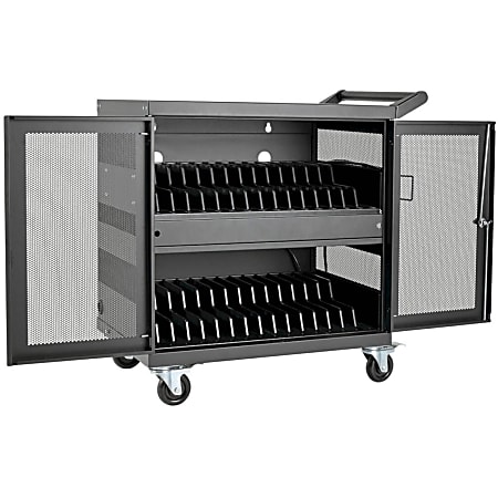 Eaton Tripp Lite Series 32-Port USB Charging Cart Storage Station Android Tablet iPad - Cart (sync and charge) -  - CSC32USB
