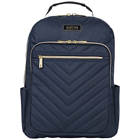 Kenneth Cole Reaction Chelsea Computer Backpack With 15" Laptop Pocket, Navy