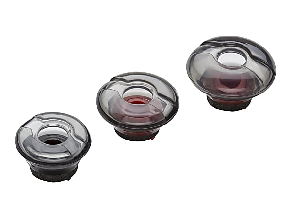 Poly - Ear tips kit for headset - large (pack of 3) - for Poly Voyager 5200, 5200 Office, 5200 UC, 5200-M Office