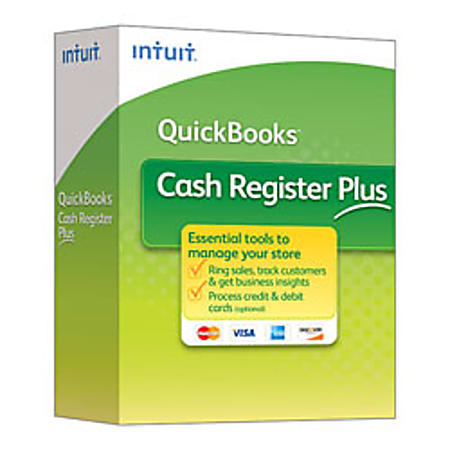 QuickBooks® Cash Register Plus, Traditional Disc