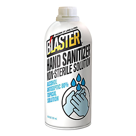 Blaster Hand Sanitizer, 8.5 Oz, Pack Of 12 Pump Sprays