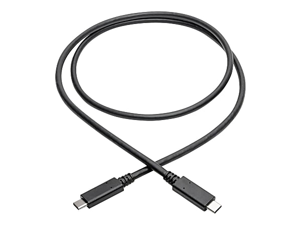 Tripp Lite USB C Cable USB 3.1 Gen 2 w/ 5A Rating 20V M/M USB Type C USB Type-C USB-C 3ft 3' - USB  - U420003G25A