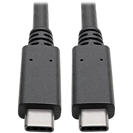 Tripp Lite USB C Cable USB 3.1 Gen 2 w/ 5A Rating 20V M/M USB Type C USB Type-C USB-C 3ft 3' - USB  - U420003G25A